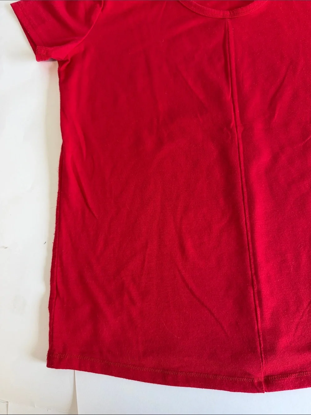 Girls' Justice Red Gymnast Silhouette Tee